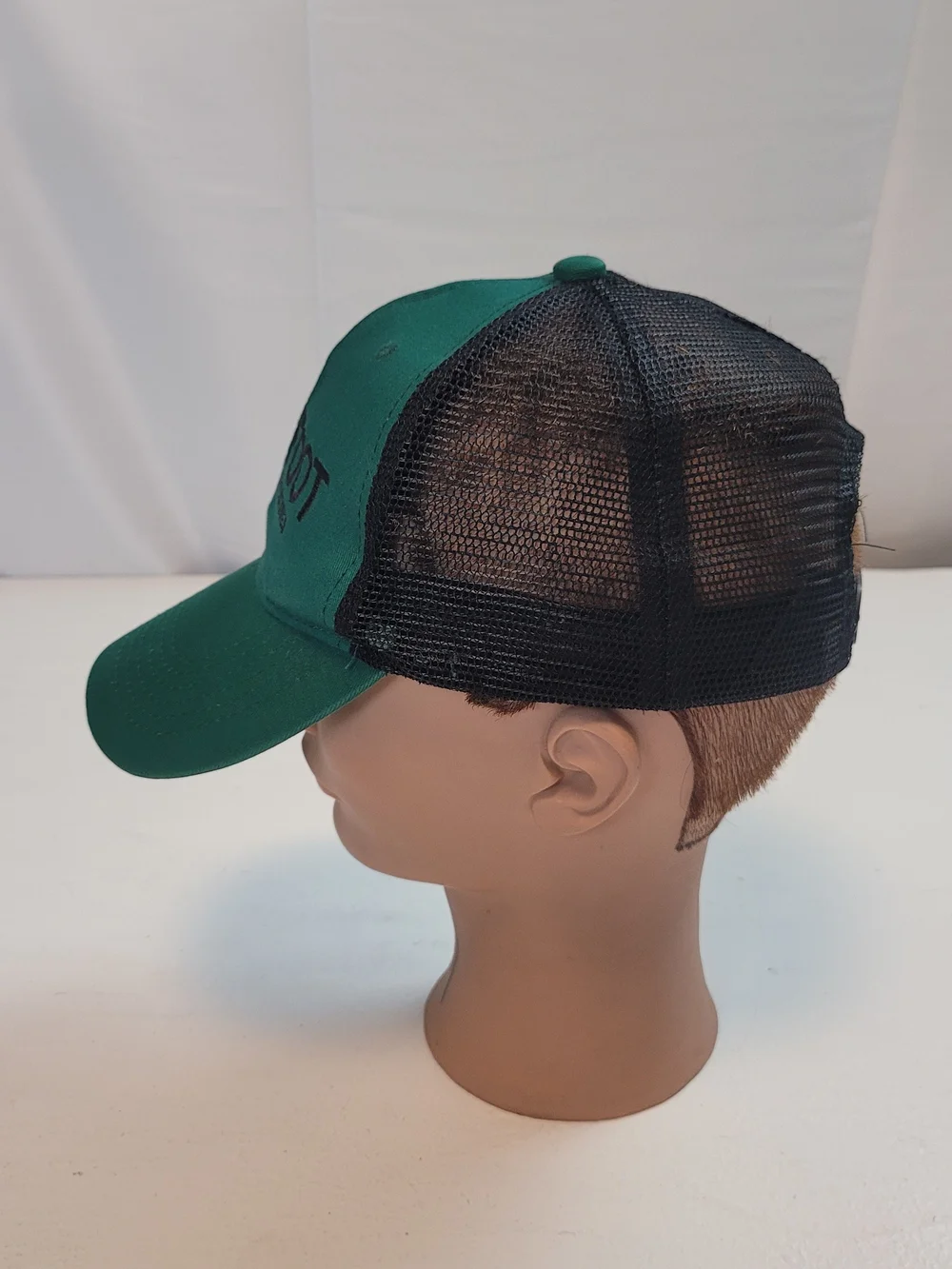 Bigfoot Epic Adventures Green Mesh-Back Trucker Hat